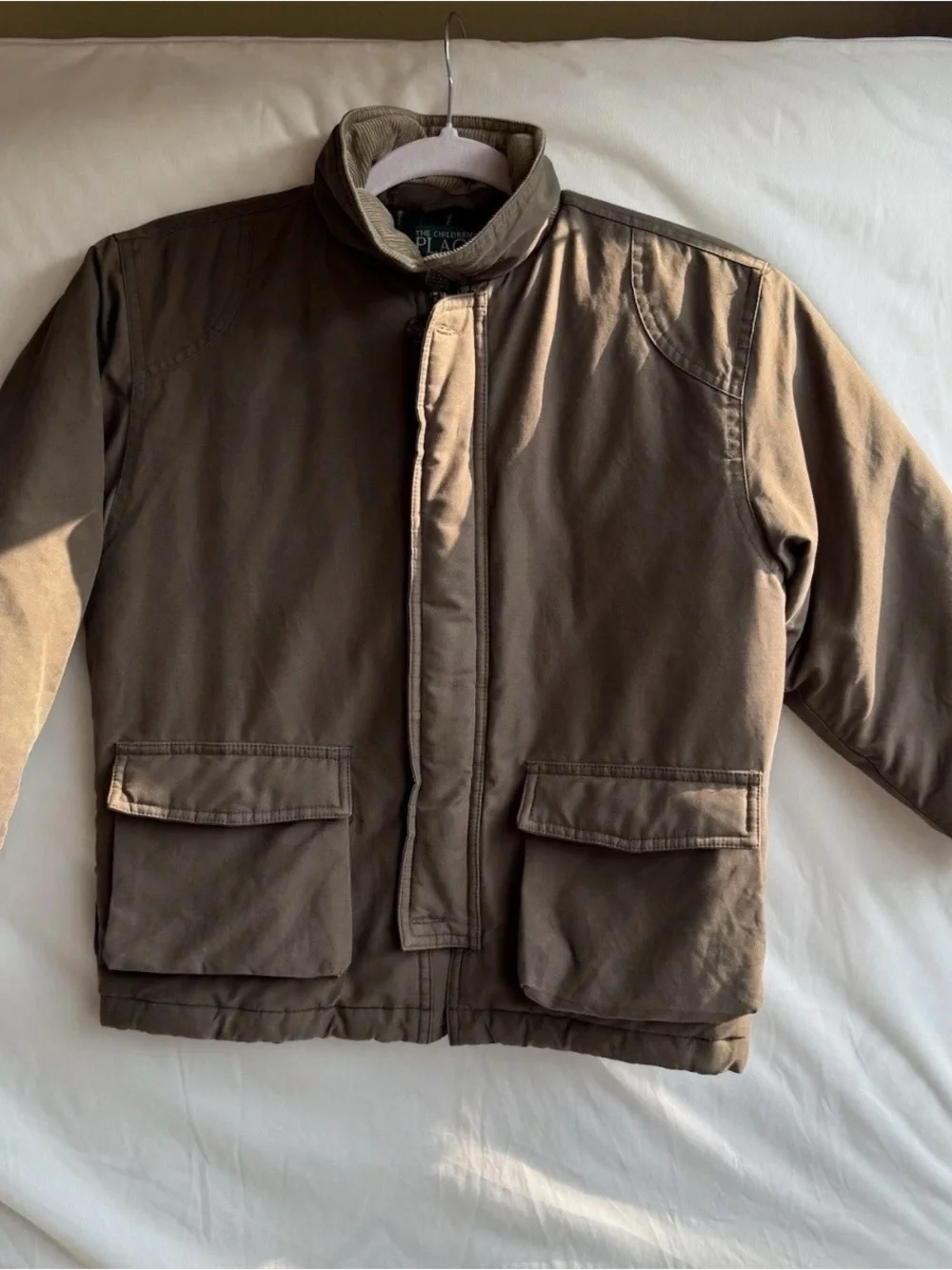 VTG Rare The Children’s Place Boys Courdory Lined Utility Coat Size 5/6